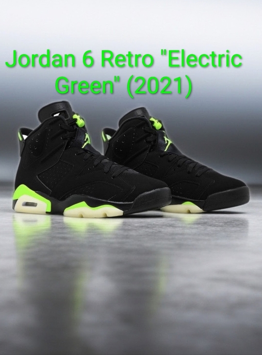 Jordan Other - Jordan 6 Retro "Electric Green" (2021) Mens 11.5 EUC W/OG BOX